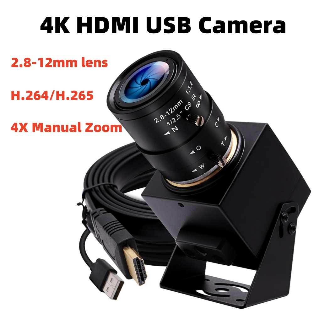 Webcam 4K - ELP 4K 30fps HDMI USB2.0 Kamera