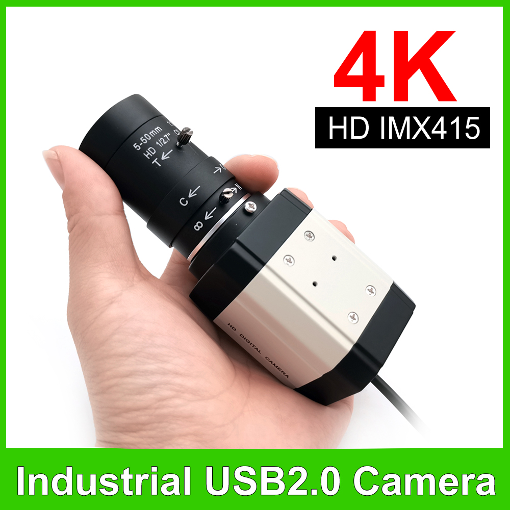 Webcam 4K - Endüstriyel HD 4K 8MP USB Web