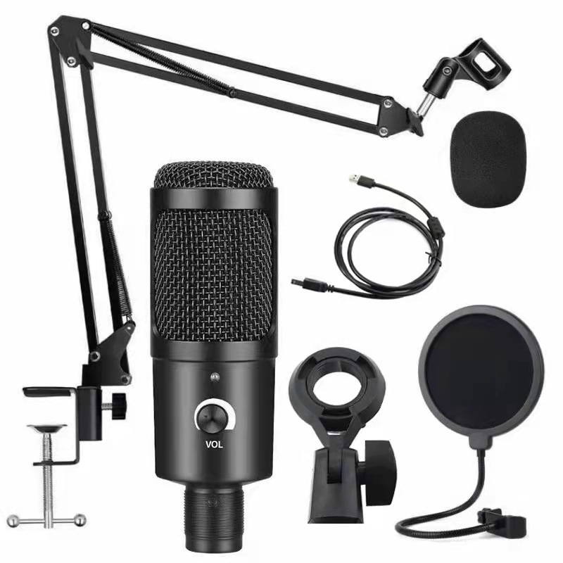 Pc Gaming Youtuber - USB kondenser mikrofon kayıt mikrofonu PC