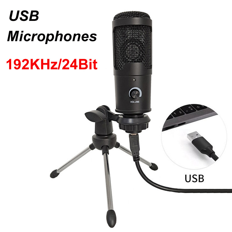 Pc Gaming Youtuber - 1.5m USB kondenser mikrofonlar Mic PC