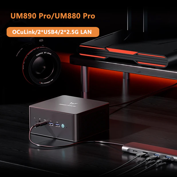 Pc Gaming Ryzen - MINISFORUM OCuLink Oyun Mini Bilgisayarı UM890