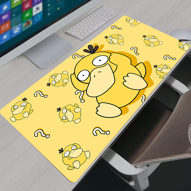 Pc Gaming Desk - Mousepad Anime P-Pokemon Psyduck XXL Büyük