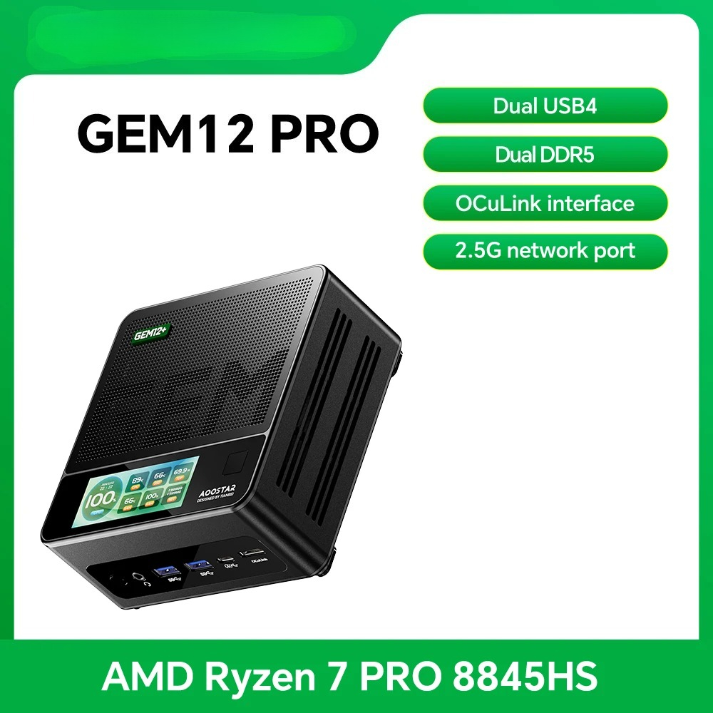 Pc Gaming Ryzen - GEM12 Pro Mini Bilgisayar Ryzen 7