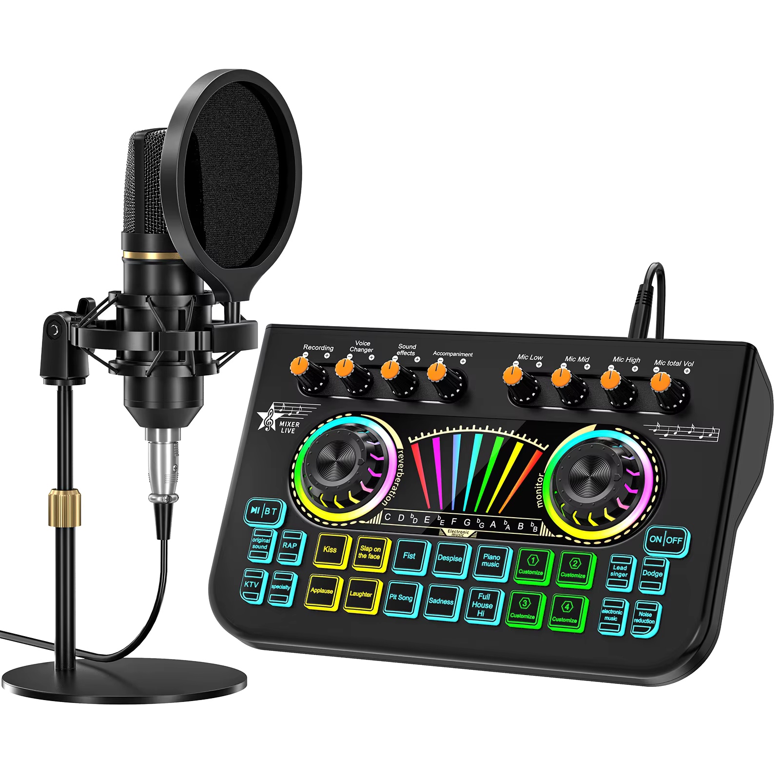 Pc Gaming Youtuber - Tenlamp X3 BM800 Podcast Mikrofon Seti,
