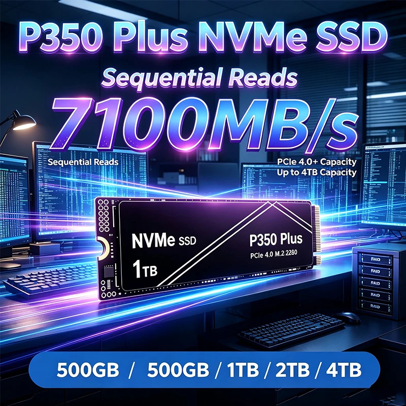 Pc Gaming News - 2026 Yeni P350 PLUS 1TB 2TB