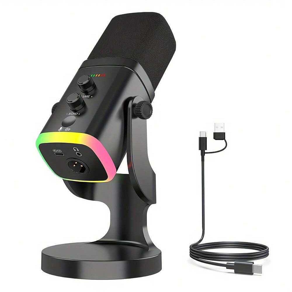 XLR/USB Dinamik Mikrofon, Canl - Pc Gaming Youtuber incelemesi ve fiyatı