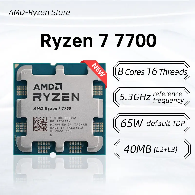 Yeni AMD Ryzen 7 7700 İşlemci  - Pc Gaming Ryzen incelemesi ve fiyatı