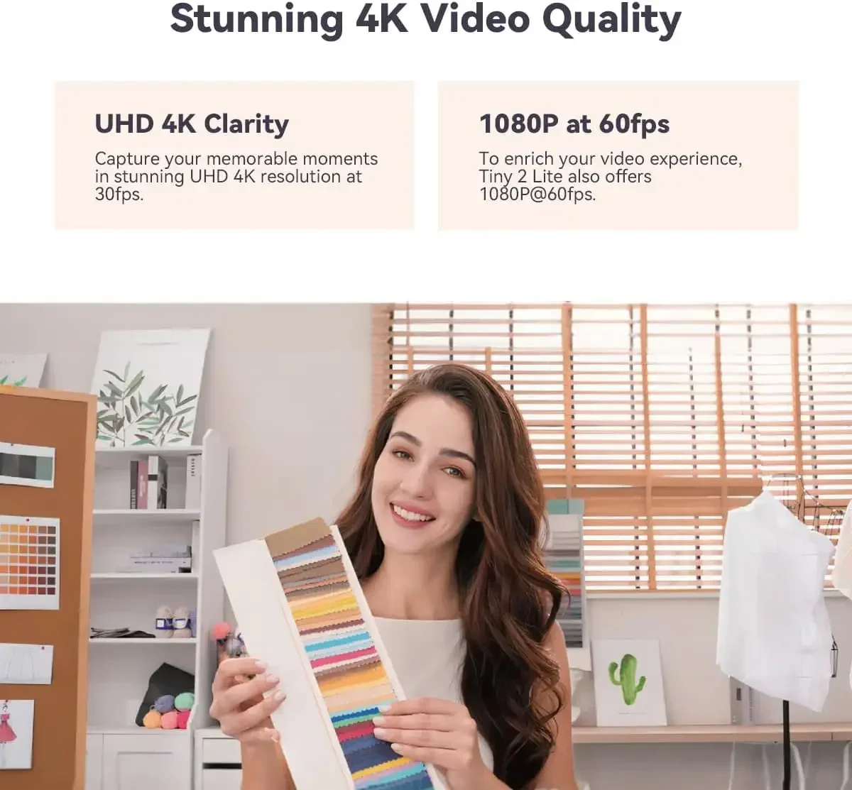 Tiny 2 Lite 4K PTZ Web Kameras - Webcam 4K incelemesi ve fiyatı