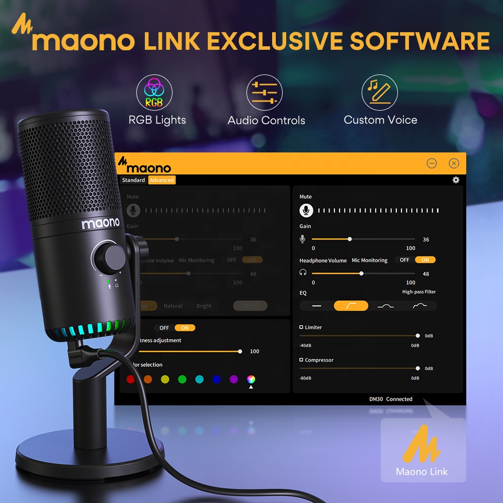 MAONO PC Programlanabilir RGB  - Pc Gaming Youtuber incelemesi ve fiyatı