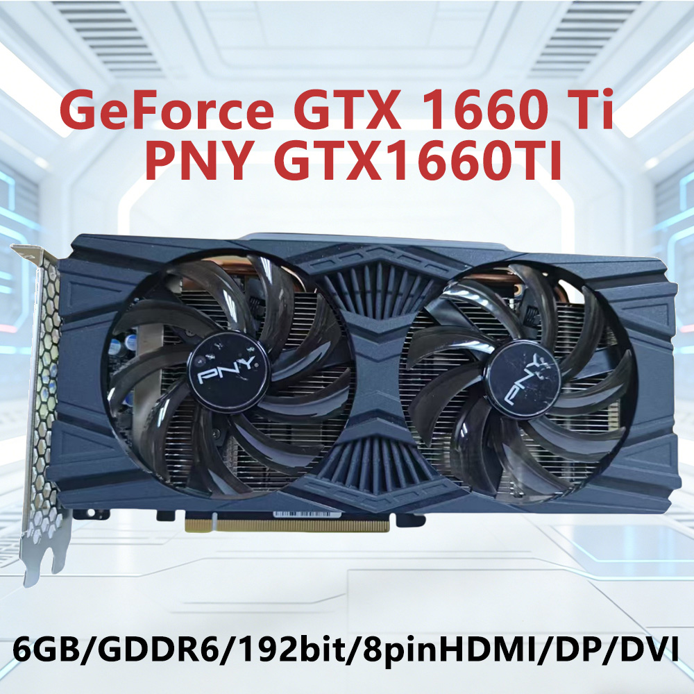 PNY GeForce GTX 1660 Ti 6GB GD - Pc Gaming Gtx 1660 incelemesi ve fiyatı