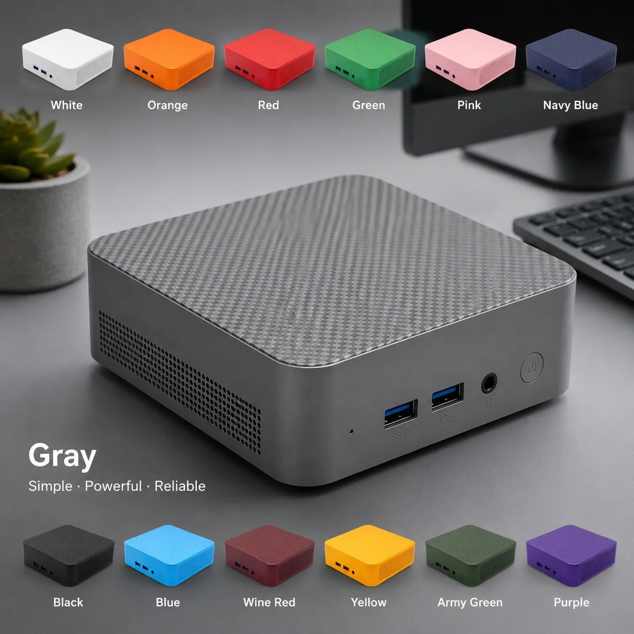 Dark Collection Mini PC Intel  - Pc Gaming Editing incelemesi ve fiyatı