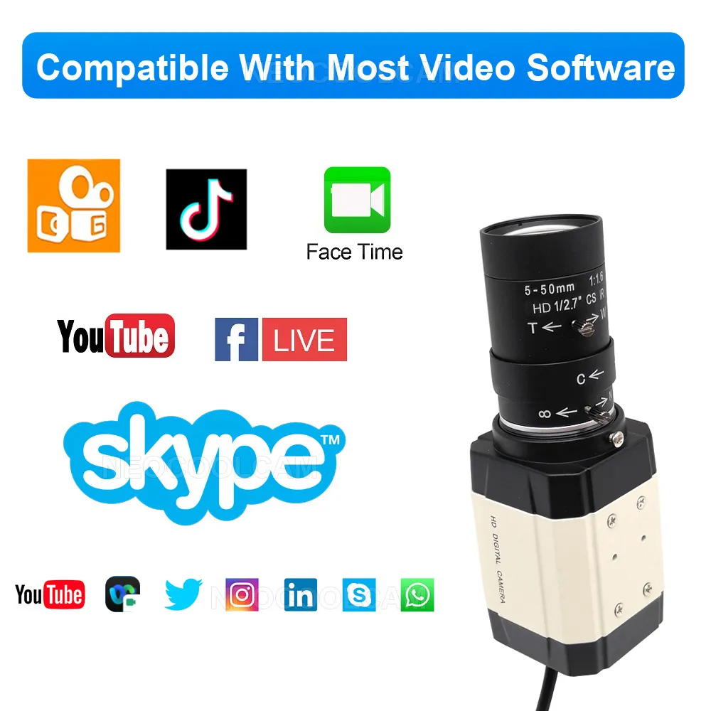 Endüstriyel HD 4K 8MP USB Web  - Webcam 4K incelemesi ve fiyatı