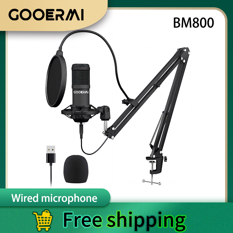 GOOERMI BM800 Profesyonel USB  - Pc Gaming Youtuber incelemesi ve fiyatı