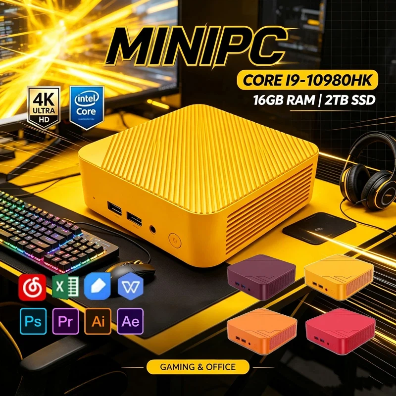Yüksek Performanslı Renkli Min - Pc Gaming Editing incelemesi ve fiyatı