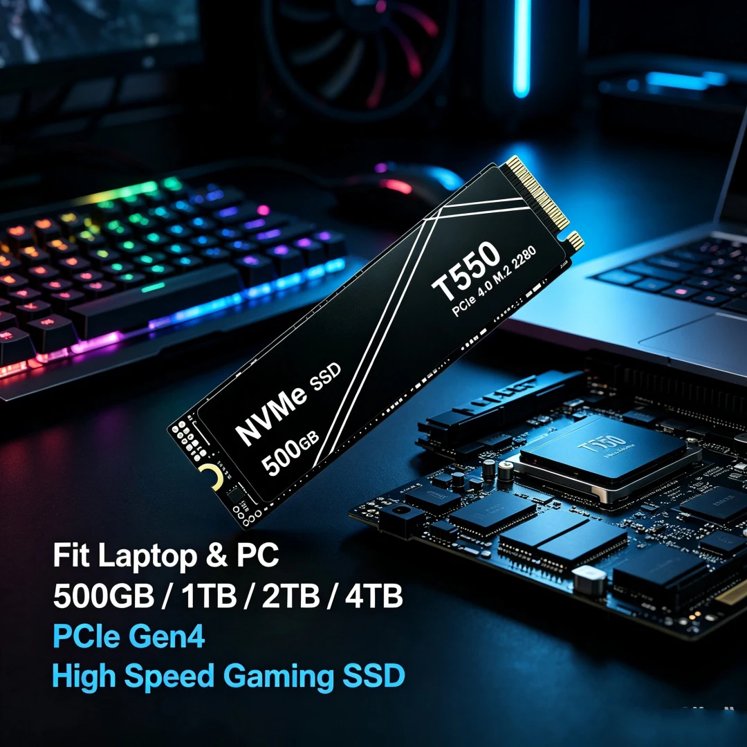 YENİ T550 500GB 1TB 2TB 4TB PC - Pc Gaming News incelemesi ve fiyatı