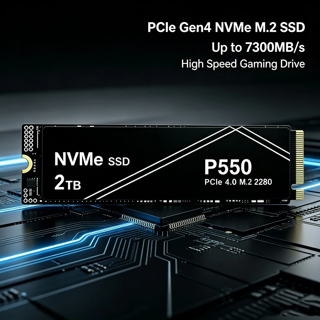 Yeni P550 M.2 2280 PCIe4 NVMe  - Pc Gaming News incelemesi ve fiyatı