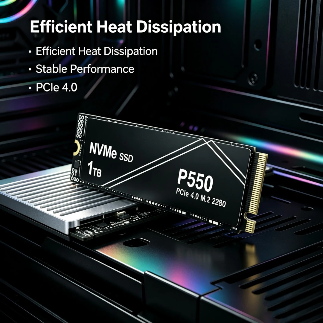 Yeni P550 M.2 2280 PCIe4 NVMe  - Pc Gaming News incelemesi ve fiyatı