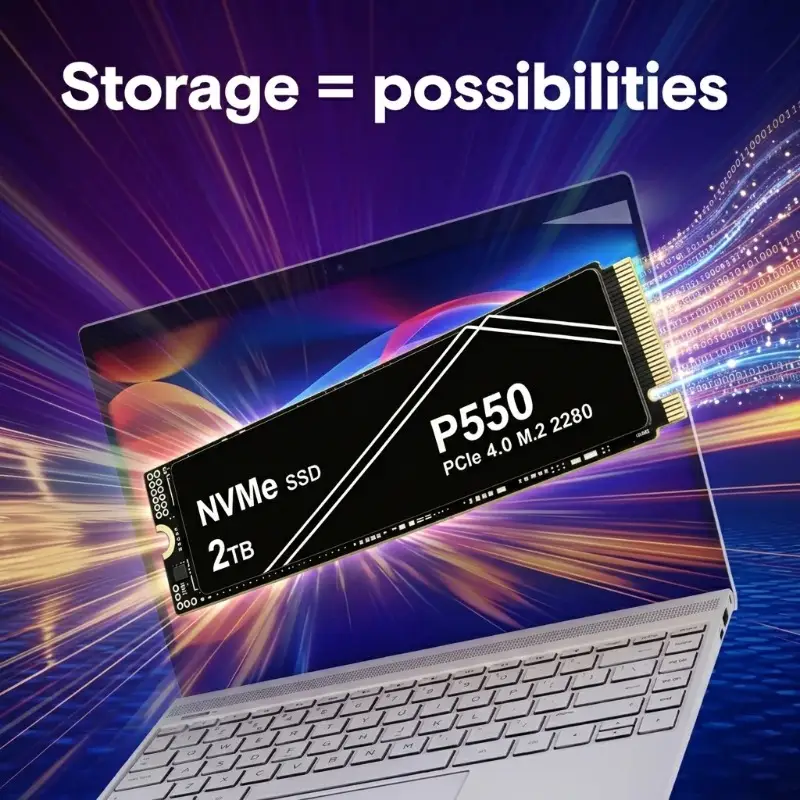 Yeni P550 1TB/2TB/4TB PCIe NVM - Pc Gaming News incelemesi ve fiyatı