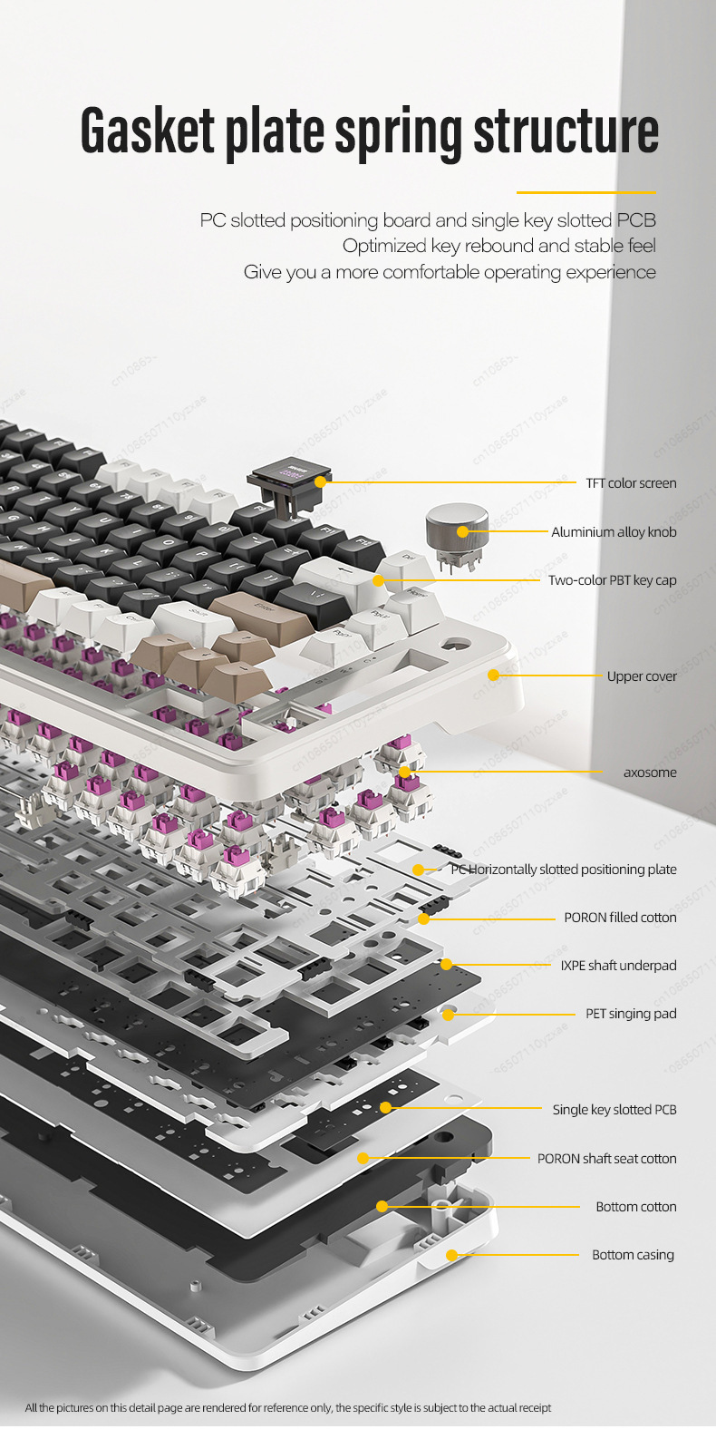 2024 Yeni AL66 Mekanik Klavye  - Pc Gaming Lounge incelemesi ve fiyatı