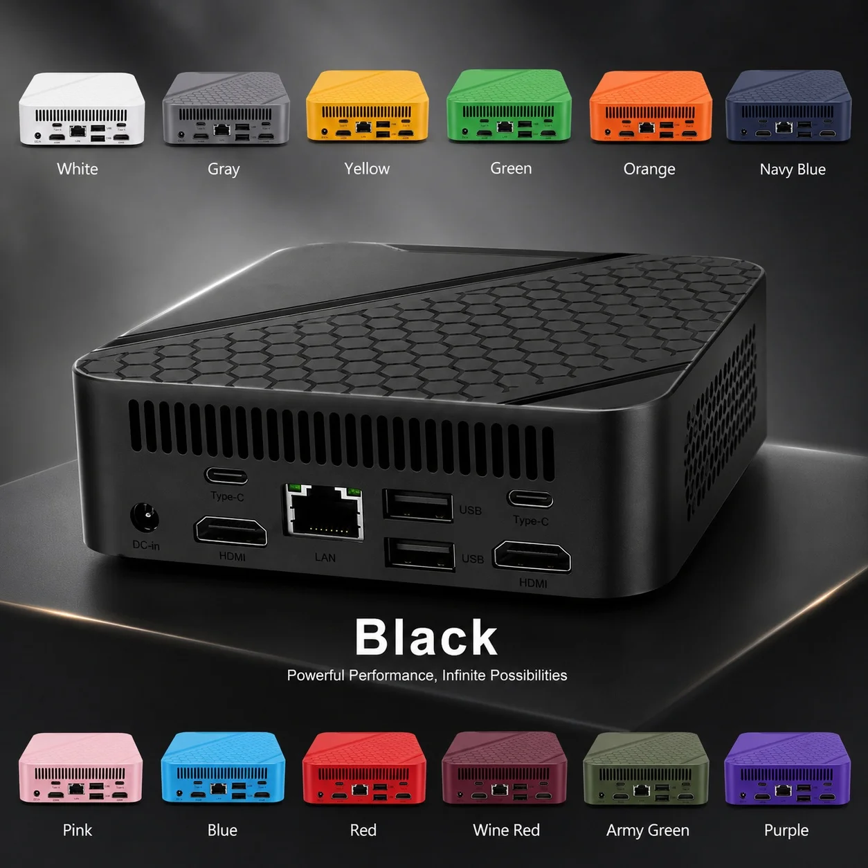 Renkli Mini PC Intel Celeron N - Pc Gaming Editing incelemesi ve fiyatı