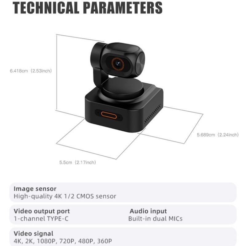 4K Ultra HD Canlı Yayın Web Ka - Webcam 4K incelemesi ve fiyatı