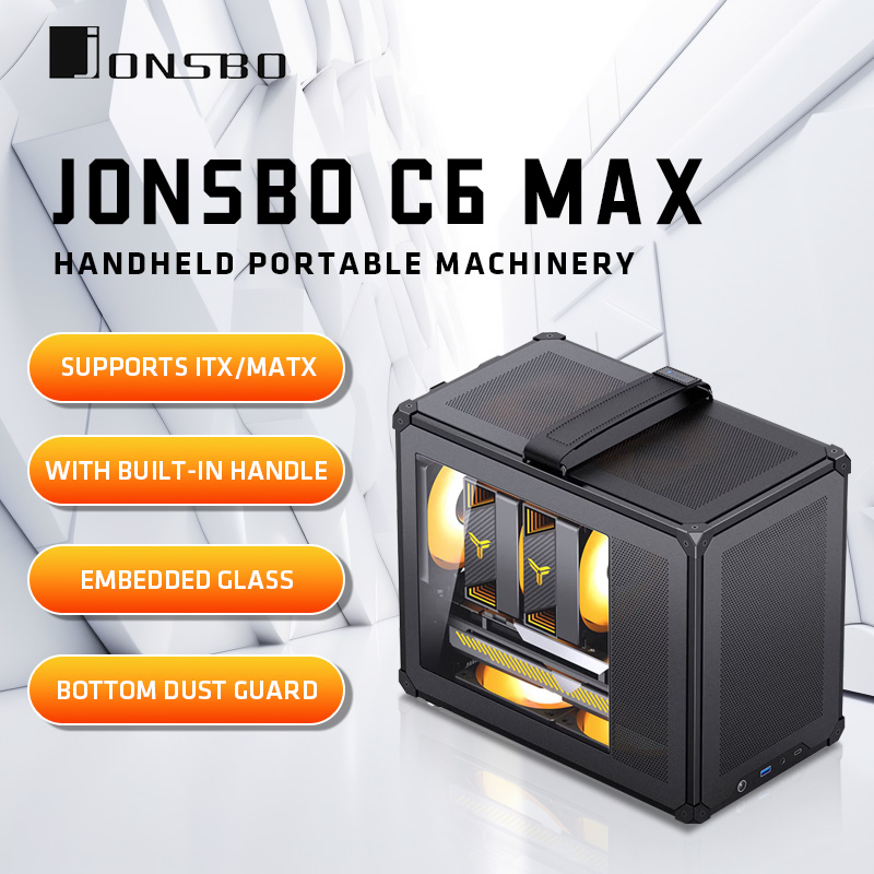 JONSBO C6 MAX Mesh Kasa, MATX  - Pc Gaming Center incelemesi ve fiyatı