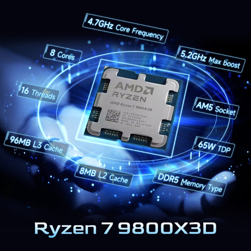 AMD Ryzen 7 9800X3D AM5 Oyun B - Pc Gaming Ryzen incelemesi ve fiyatı