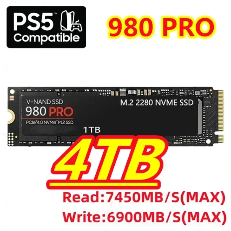 Yepyeni 980 Pro SSD 1TB 2TB 4T - Pc Gaming News incelemesi ve fiyatı
